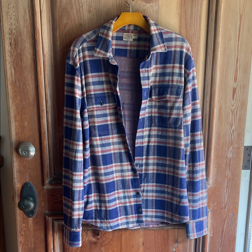Faherty Multicolor Plaid Shirt